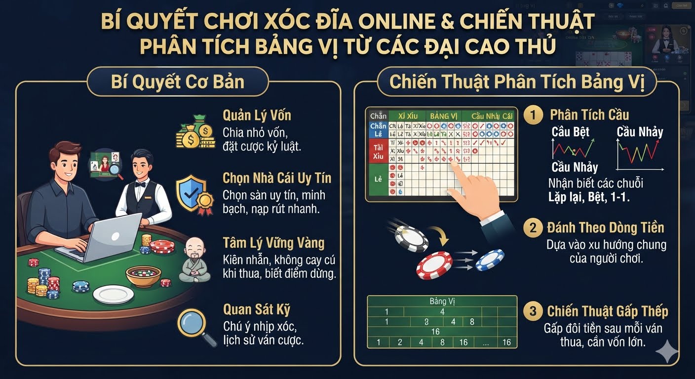 chơi xóc đĩa online