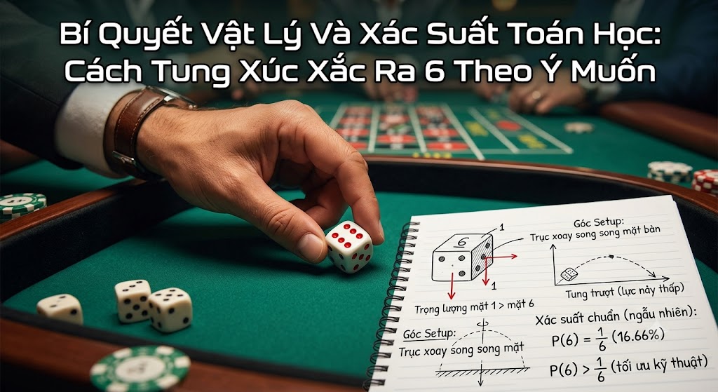 cách tung xúc xắc ra 6